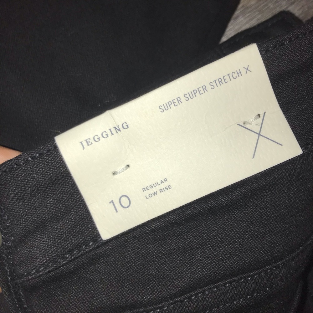 American eagle black jeggings